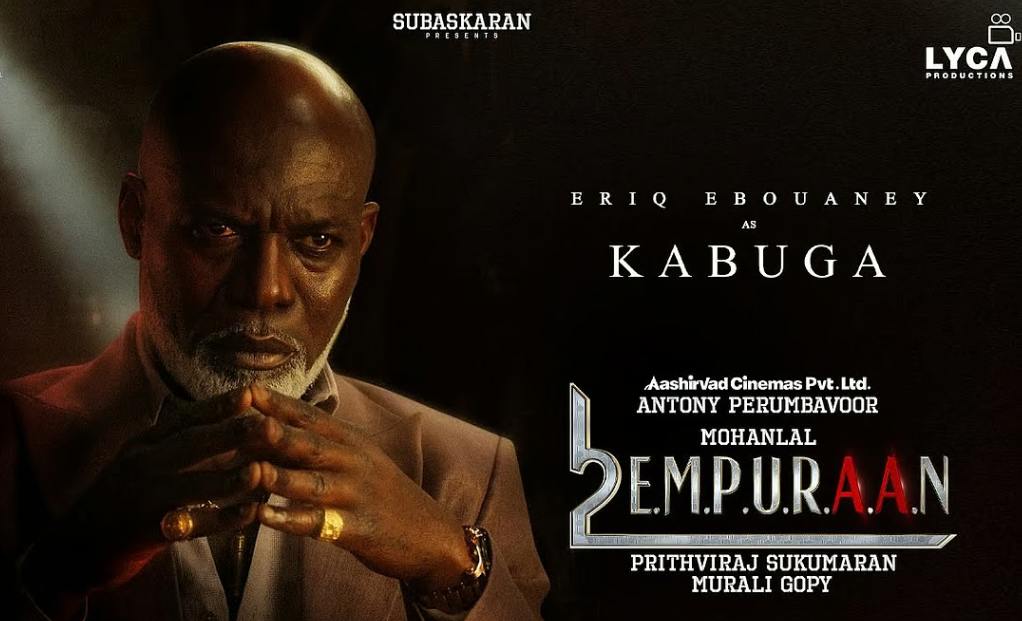 Ériq Ebouaney à l’affiche de L2E : Empuraan, la suite du film indien Lucifer au casting international